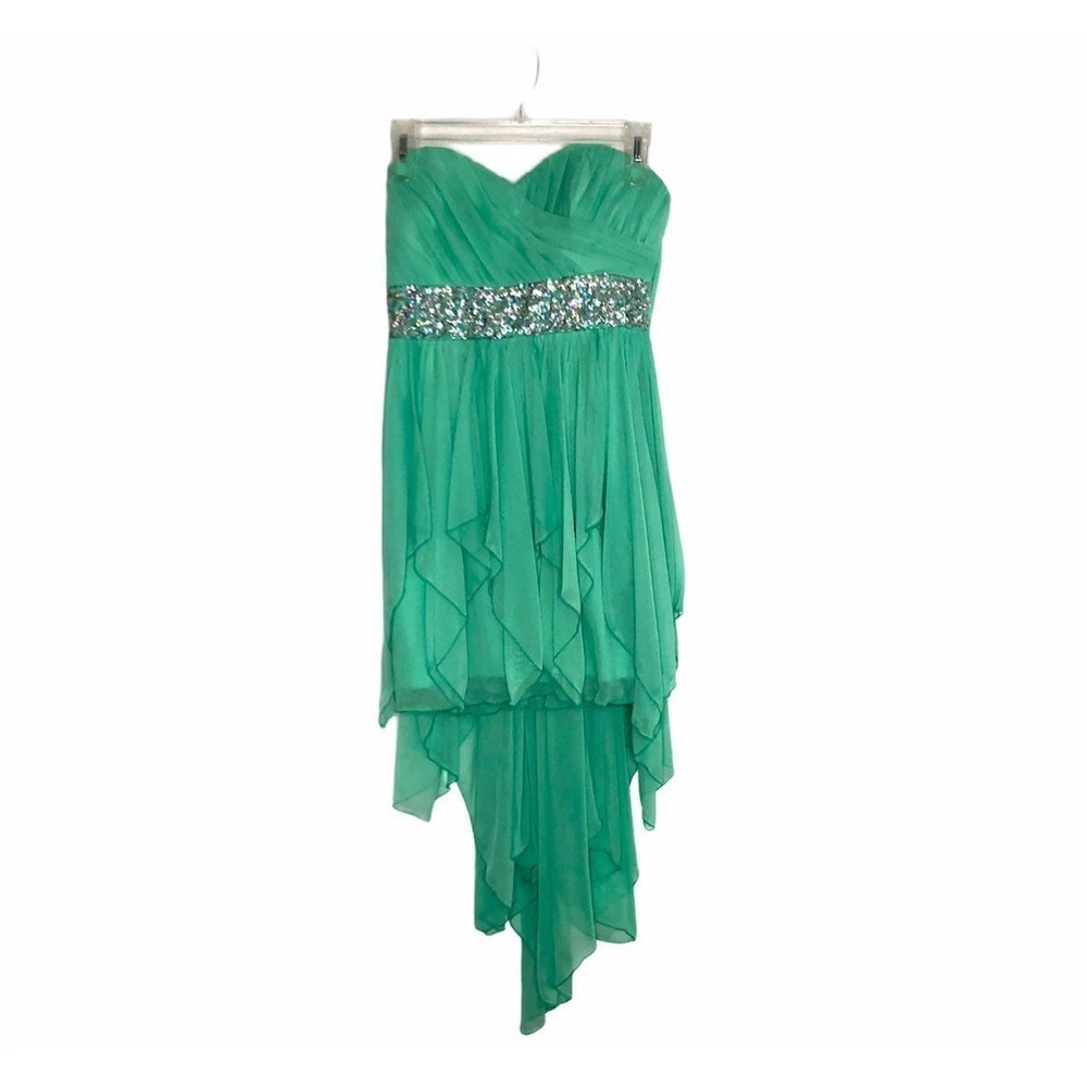 Special Occasion Teal Sequenced Straples
